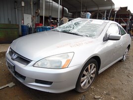 2006 Honda Accord EX Silver Coupe 3.0L Vtec AT #A24857